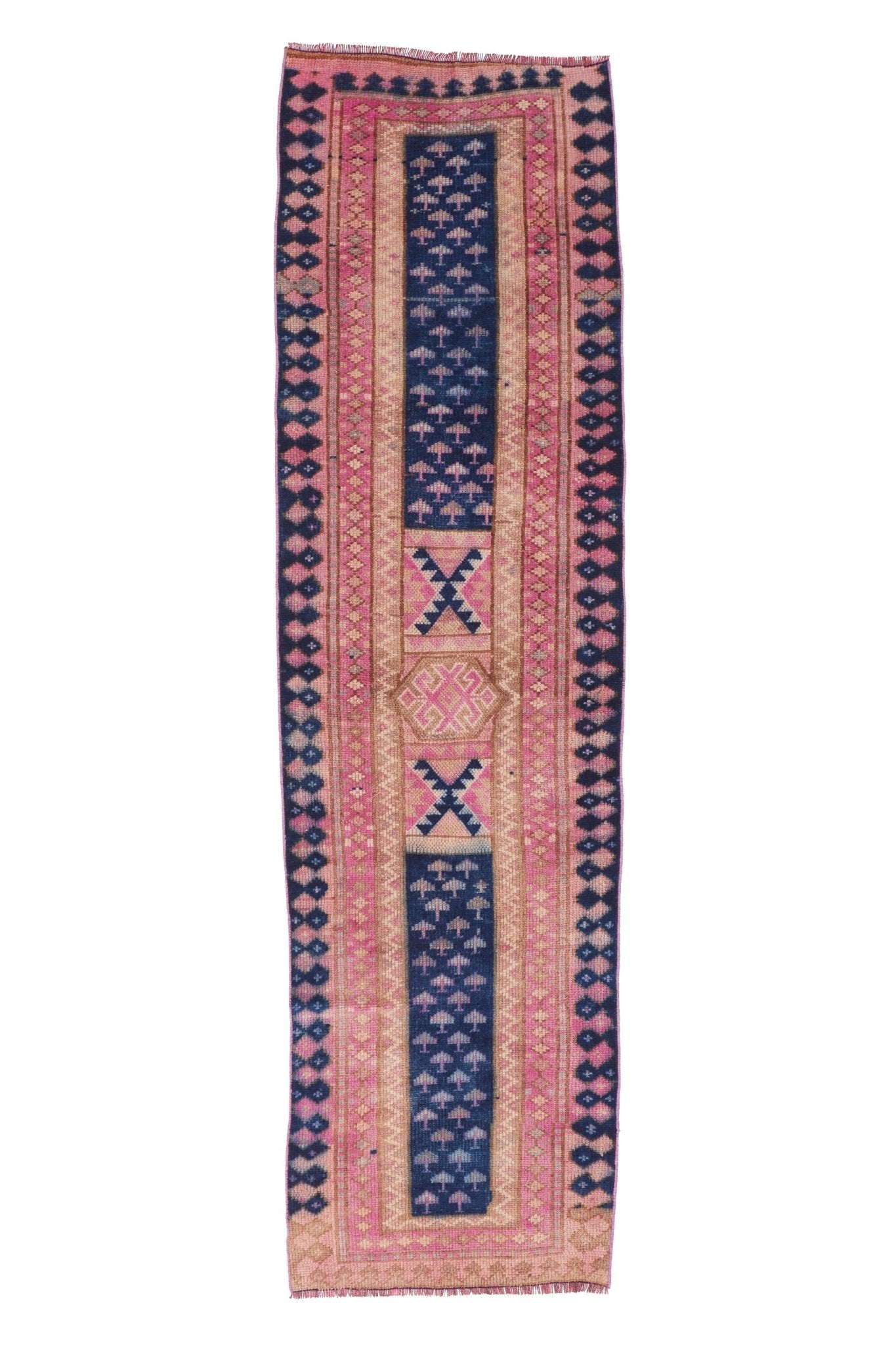 'Brooklyn' Rare Vintage Turkish Runner - 2'9.5'' x 10' - Canary Lane