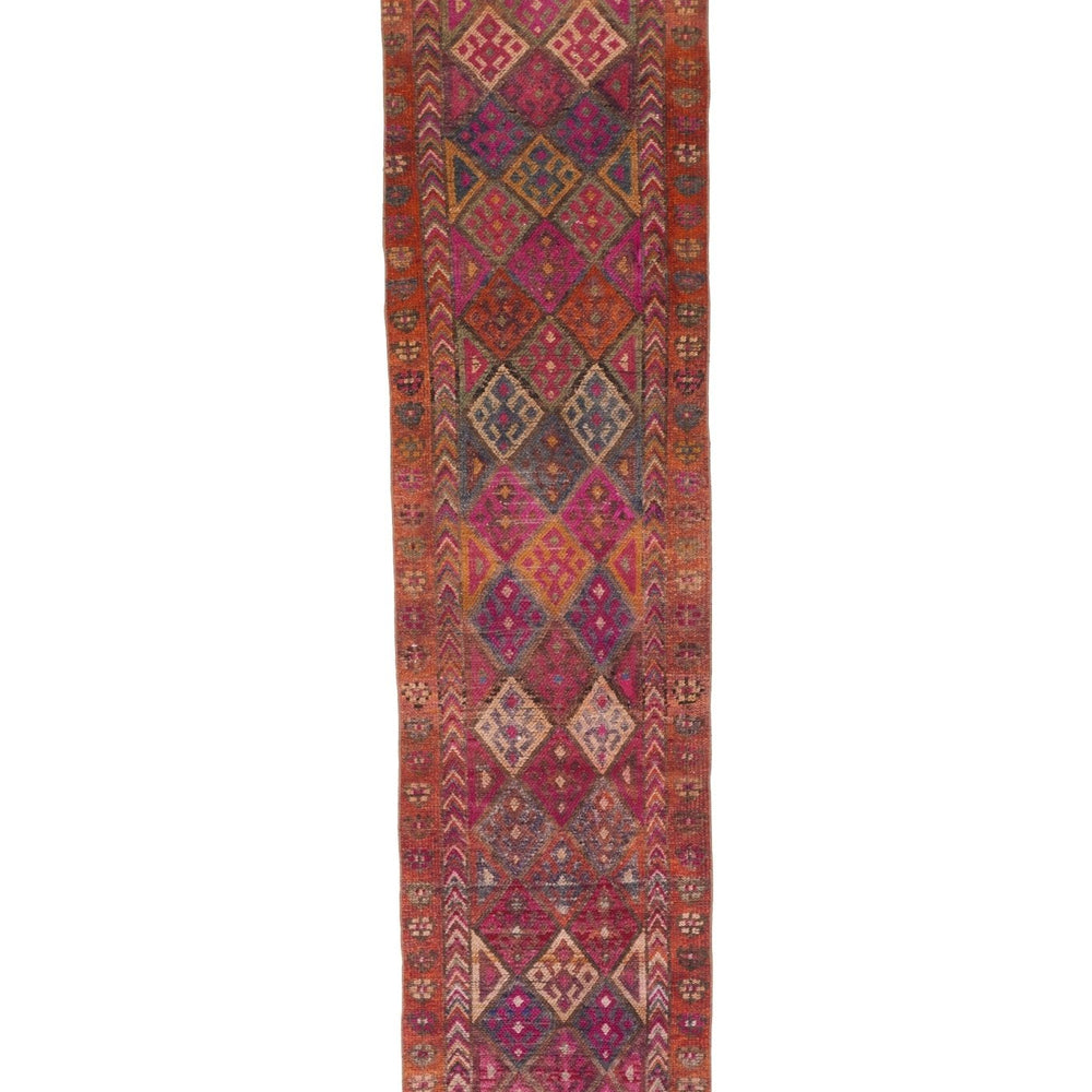 
                  
                    'Bruges' Vintage Turkish Runner - 2'9.5'' x 12'10'' - Canary Lane
                  
                