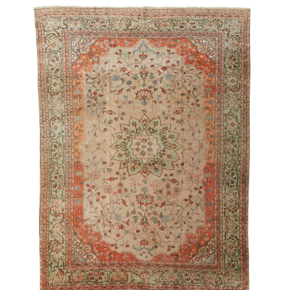
                  
                    'Chrysanthemum' Vintage Persian Rug - 6'5" x 8'8" - Canary Lane
                  
                