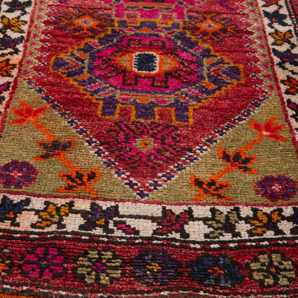 
                  
                    'Clementine' Vintage Turkish Runner - 2'11'' x 14'5'' - Canary Lane
                  
                