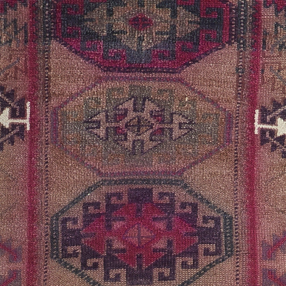 'Concord' Vintage Turkish Runner Rug - 2'8" x 8' - Canary Lane