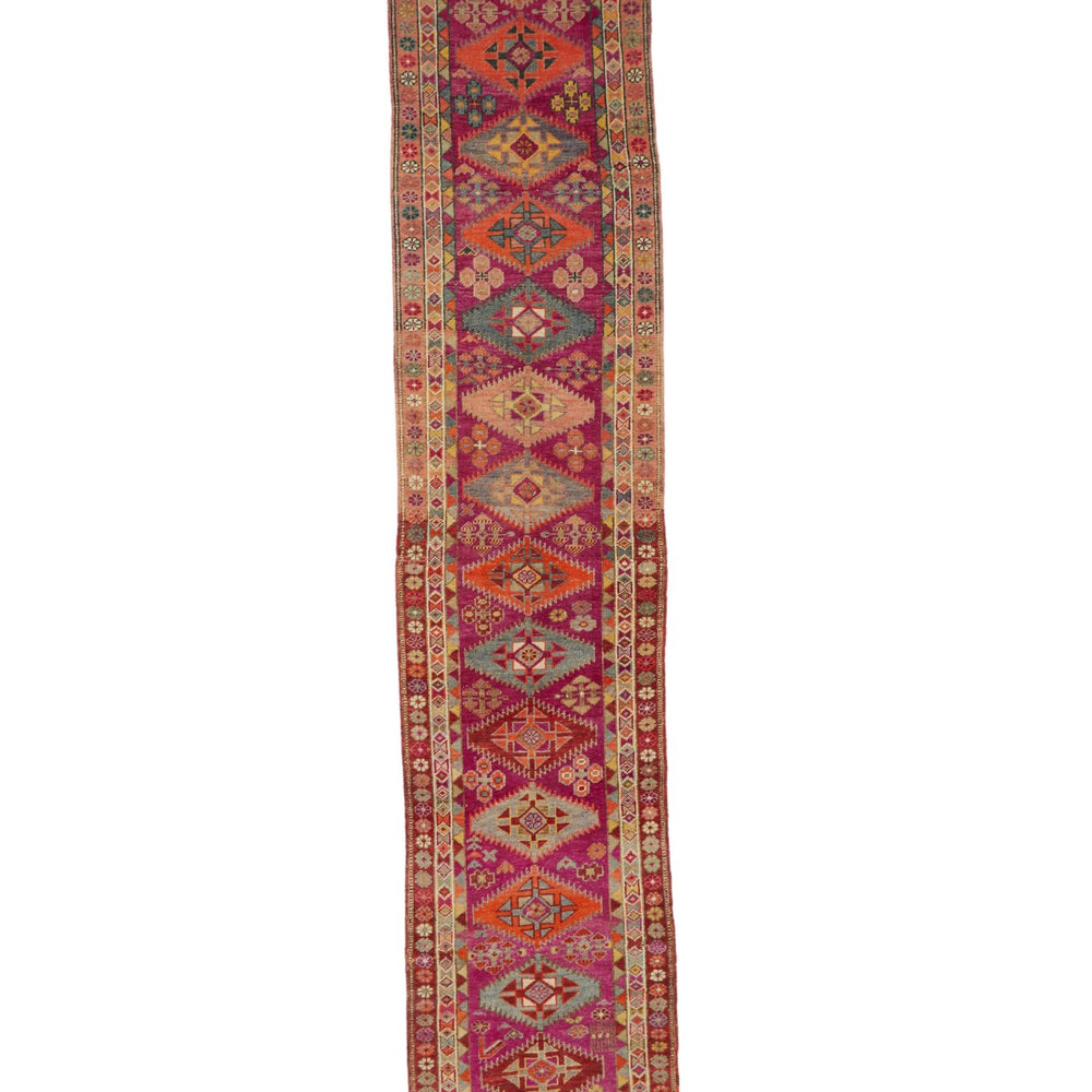 
                      
                        'Crocus' Vintage Turkish Long Runner - 2'8'' x 15'3'' - Canary Lane
                      
                    