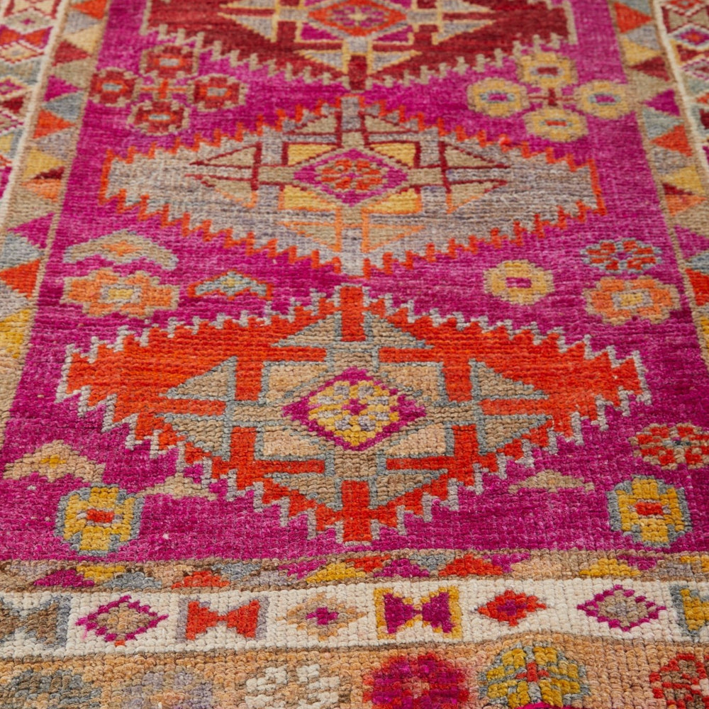 
                      
                        'Crocus' Vintage Turkish Long Runner - 2'8'' x 15'3'' - Canary Lane
                      
                    