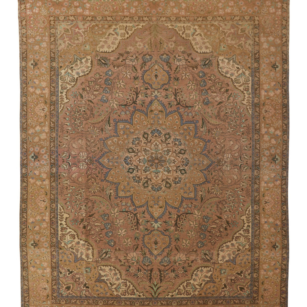 'Cyrus' Persian Antique Area Rug - 9'8'' x 12'7'' - Canary Lane