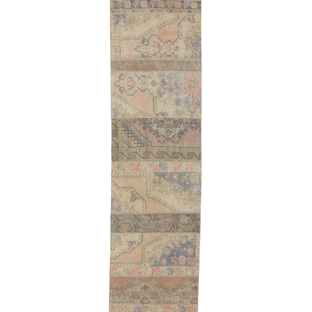 
                      
                        'Daisy' Vintage Turkish Patchwork Runner - 2'11'' x 12'9" - Canary Lane
                      
                    