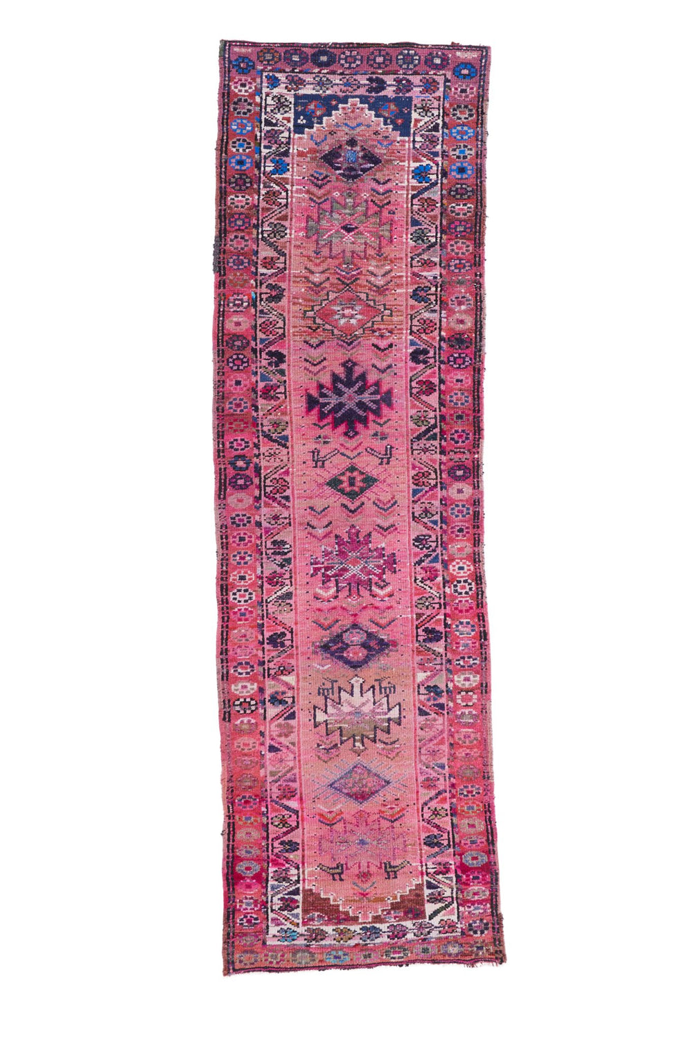 'Daisy' Vintage Turkish Runner - 2'9'' x 9'6