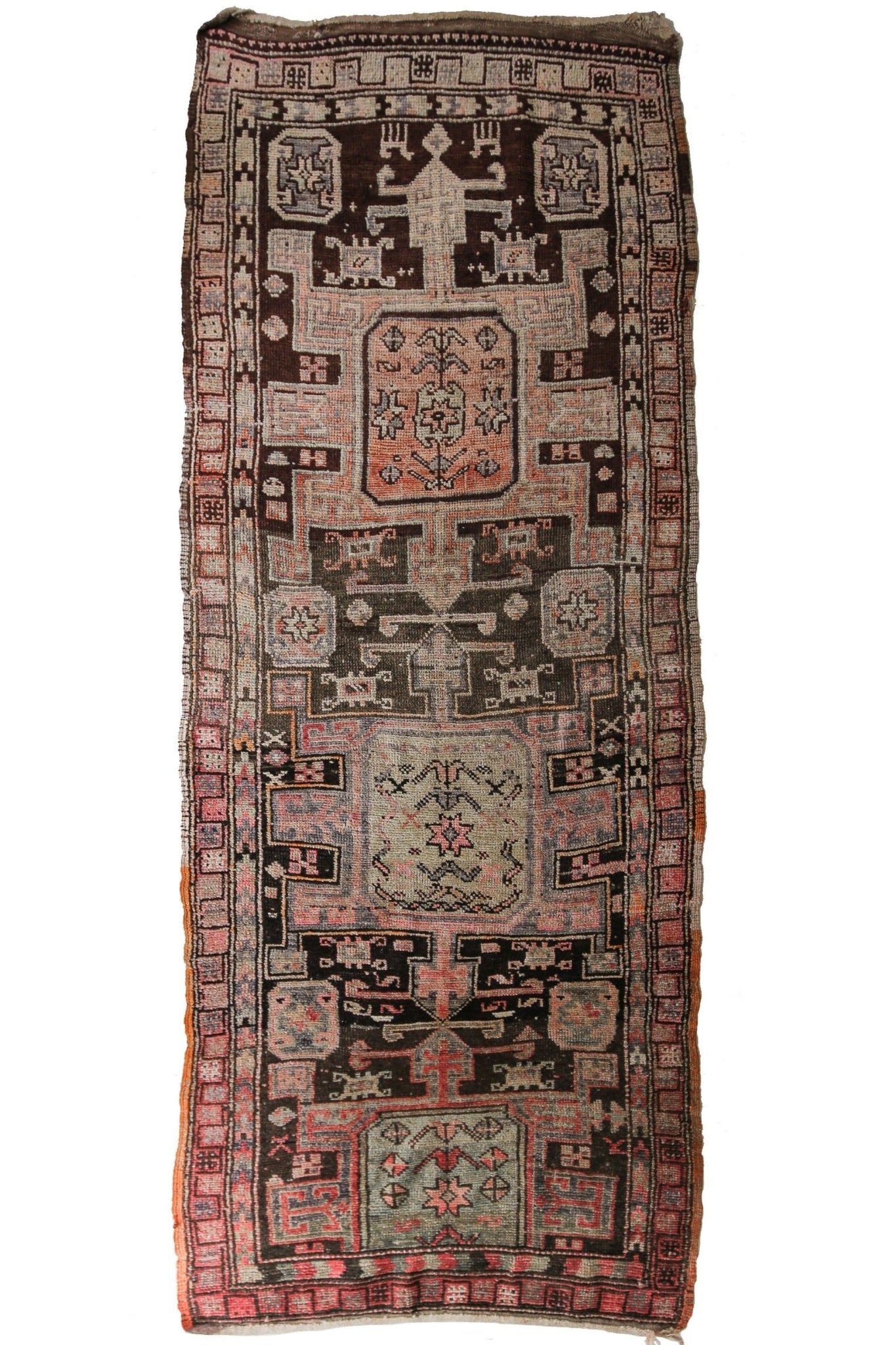 'Dolores' Rare Antique Tribal Runner - Canary Lane