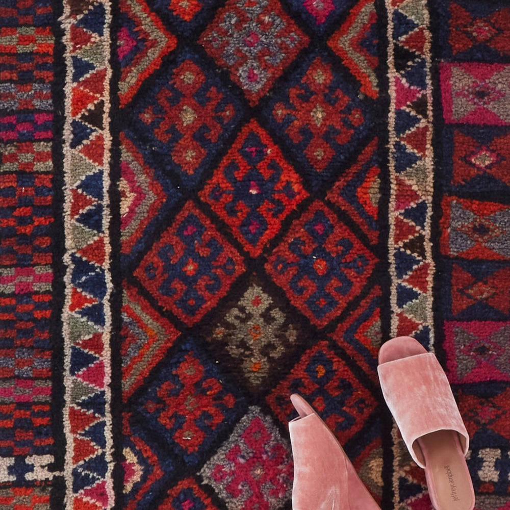
                  
                    'Edna' Vintage Turkish Runner - 2'7'' x 11'1'' - Canary Lane
                  
                