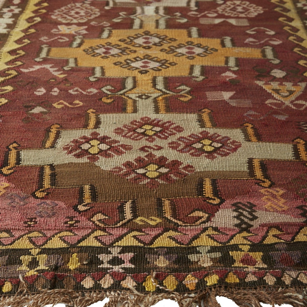 
                      
                        'Eliode' Kilim Rug - 4'5" x 10'7" - Canary Lane
                      
                    