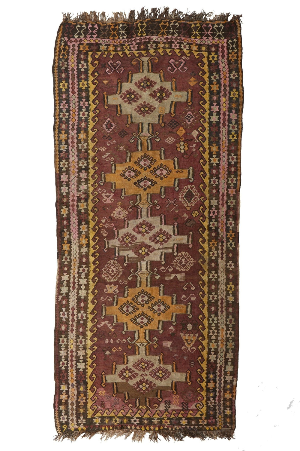 'Eliode' Kilim Rug - 4'5