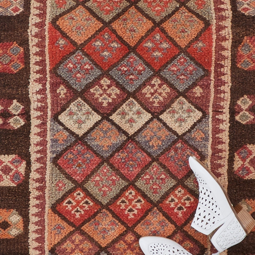 
                  
                    'Eliza' Turkish Vintage Runner Rug - 2'7" x 12'1" (ON HOLD) - Canary Lane
                  
                