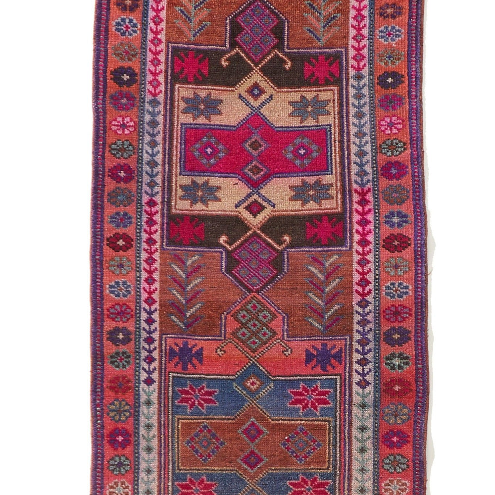 
                  
                    'Elysium' Vintage Turkish Runner - 3' x 14'2'' - Canary Lane
                  
                