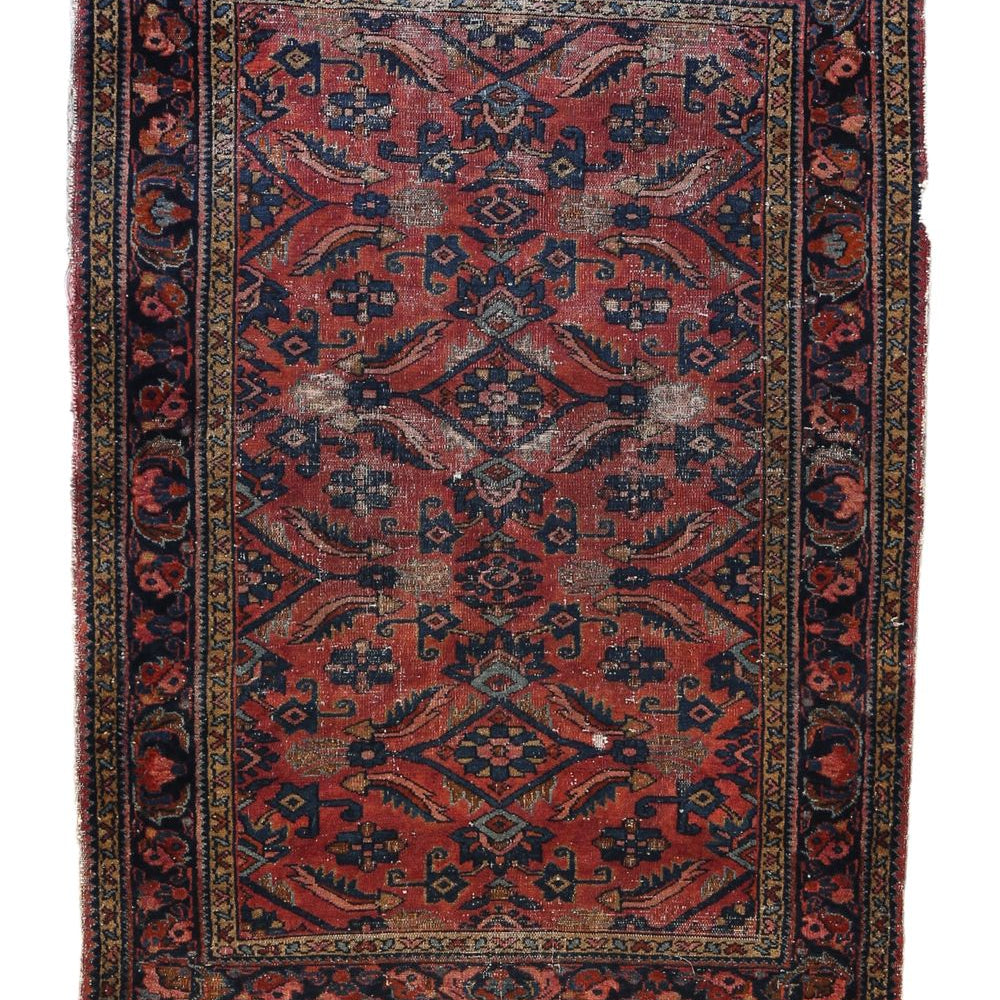 'Evanthe' Vintage Persian Rug - 3'7'' x 5'8'' - Canary Lane