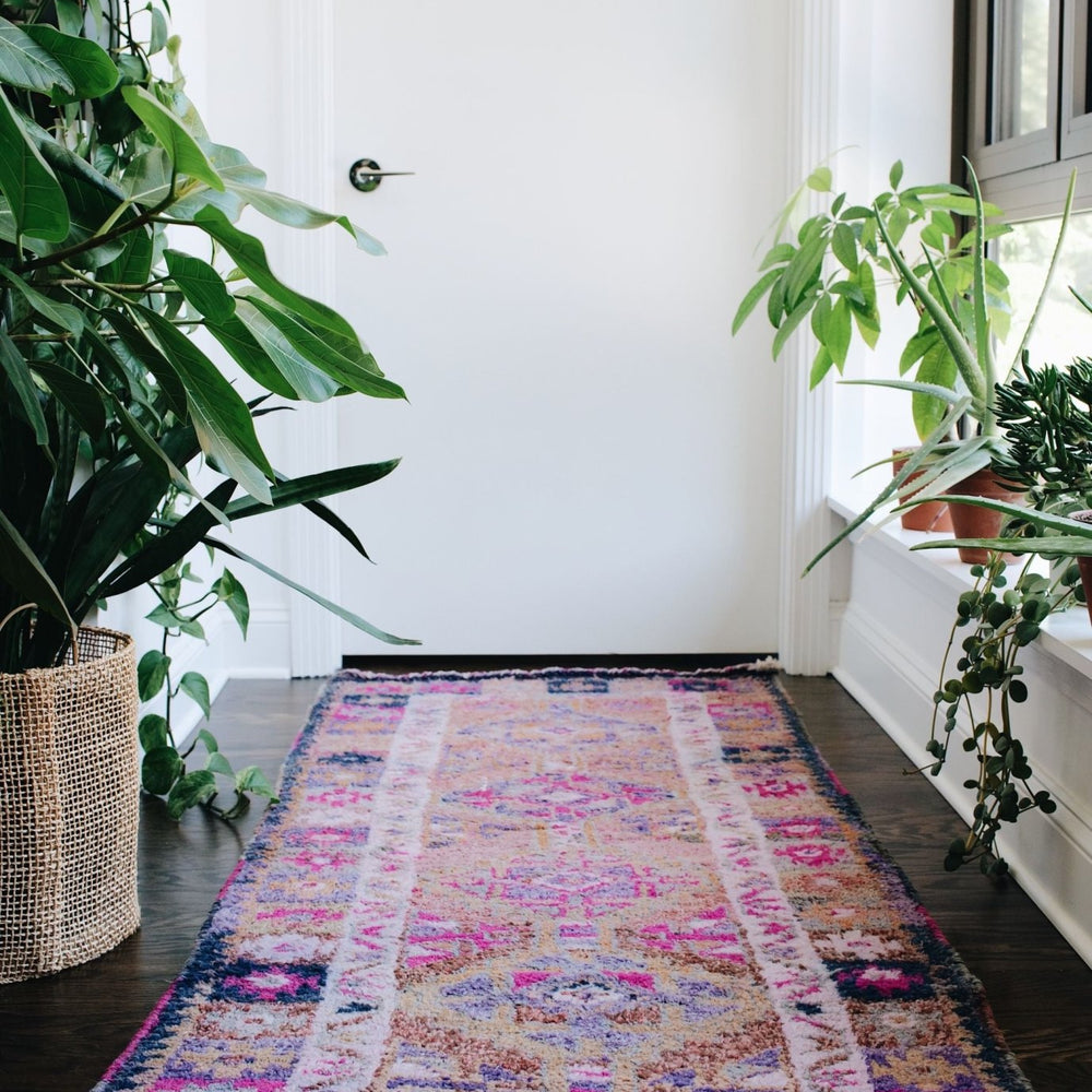 
                  
                    'Fairy Dust' Turkish Vintage Rug - 2'9'' x 10'1'' - Canary Lane
                  
                