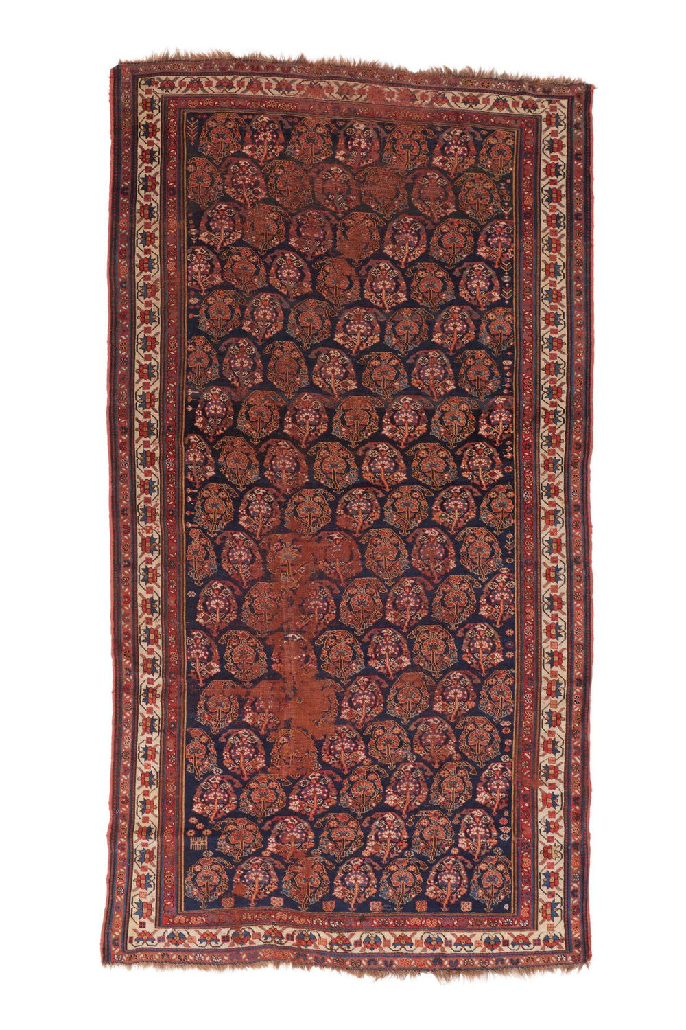 'Fern' Vintage Persian Rug - 5'4