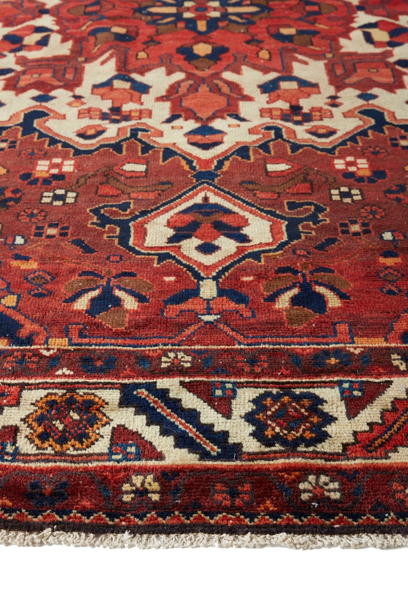 'Firefly' Vintage Persian Rug - 7'8" x 10'3'' - Canary Lane