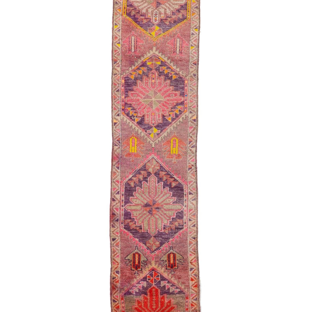 
                  
                    'Flora' Turkish Vintage Runner - 2'5" x 12' - Canary Lane
                  
                