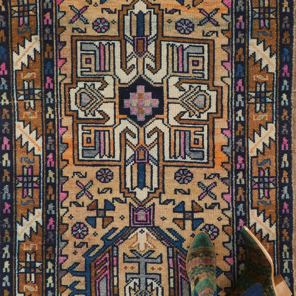 
                  
                    'Flora' Vintage Turkish Runner - 3' x 13' (ON HOLD) - Canary Lane
                  
                