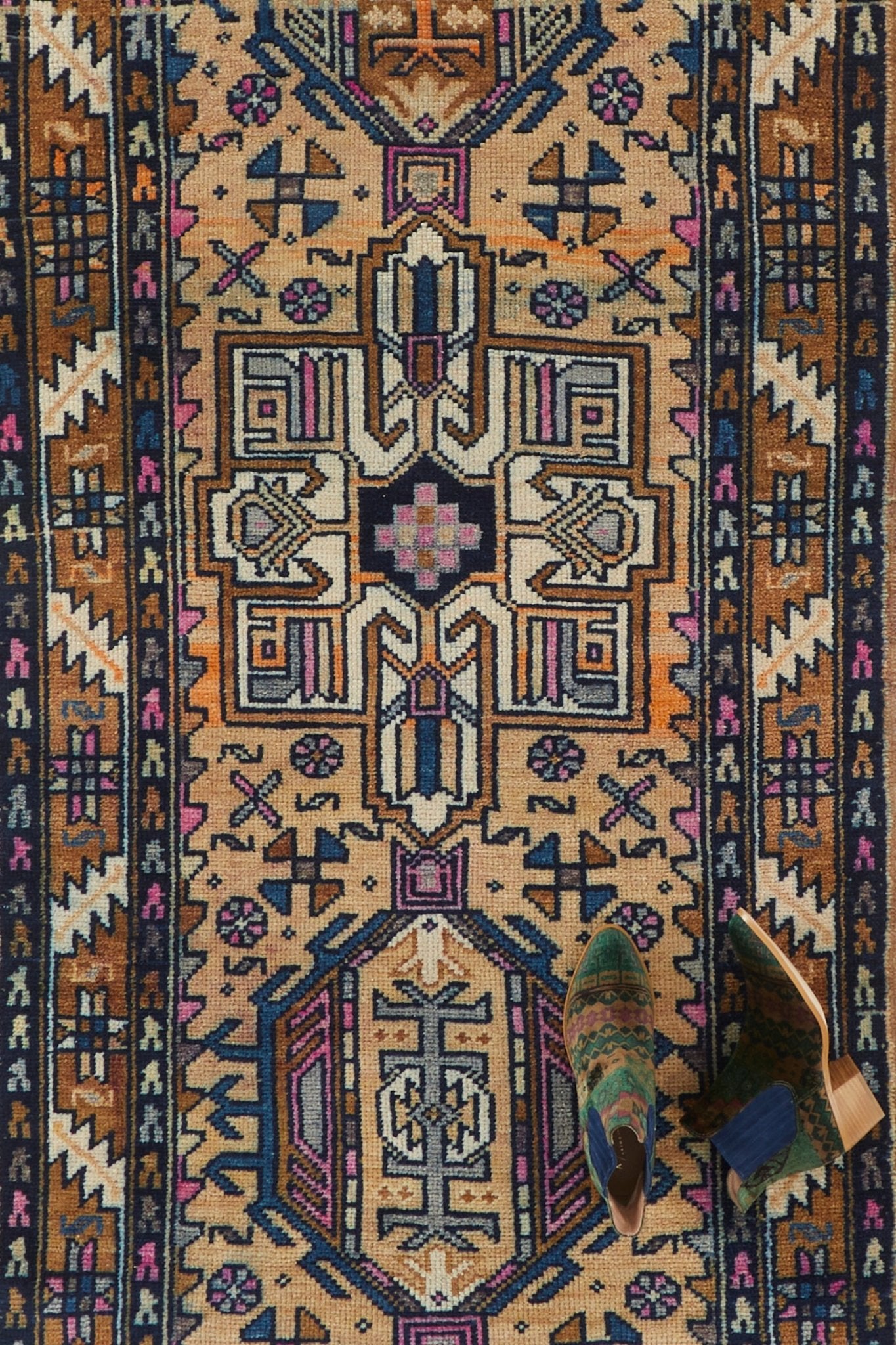 'Flora' Vintage Turkish Runner - 3' x 13' (ON HOLD) - Canary Lane
