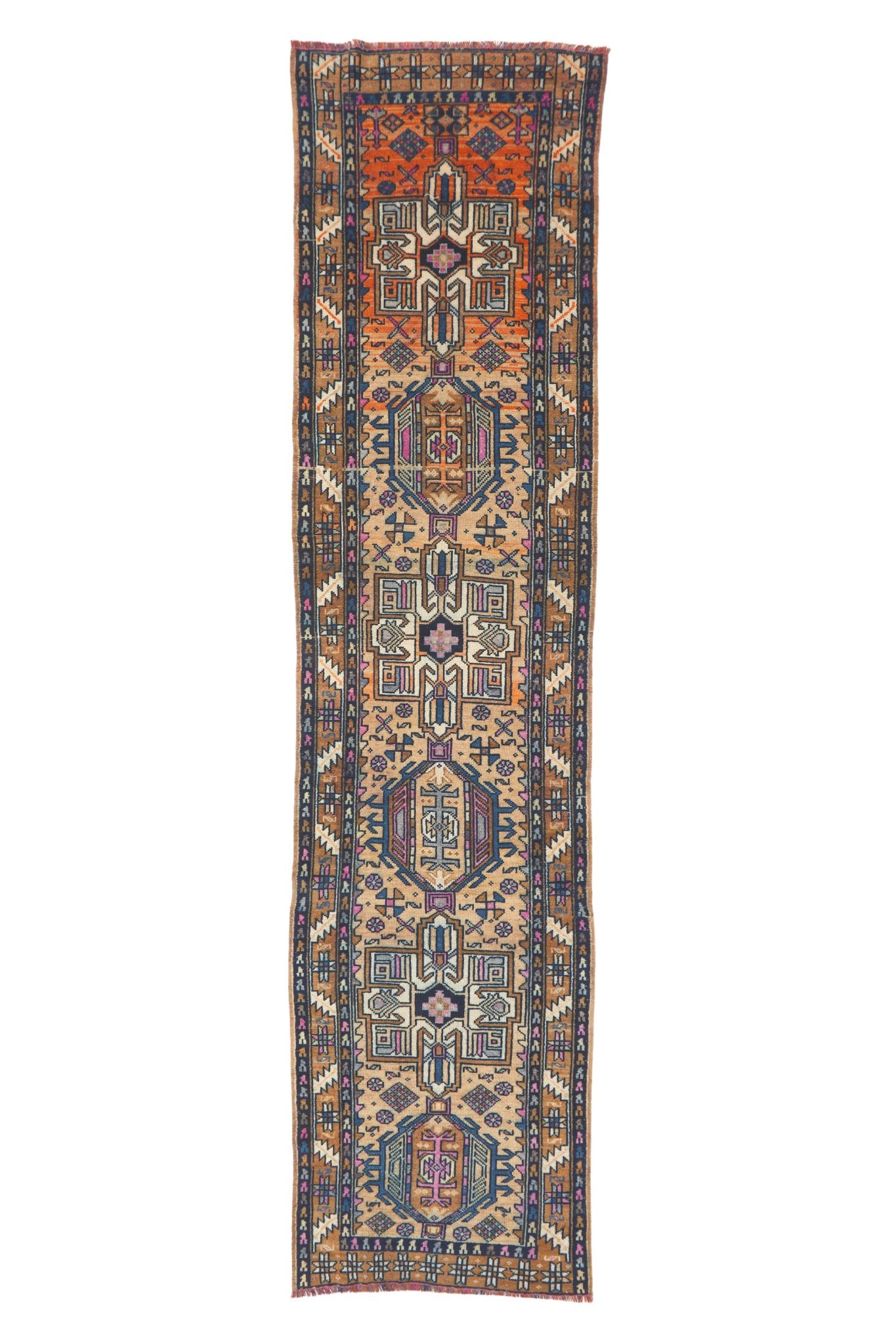 'Flora' Vintage Turkish Runner - 3' x 13' (ON HOLD) - Canary Lane