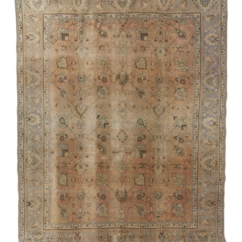 'Forsythia' Turkish Vintage Area Rug - 9’7” x 11’ - Canary Lane