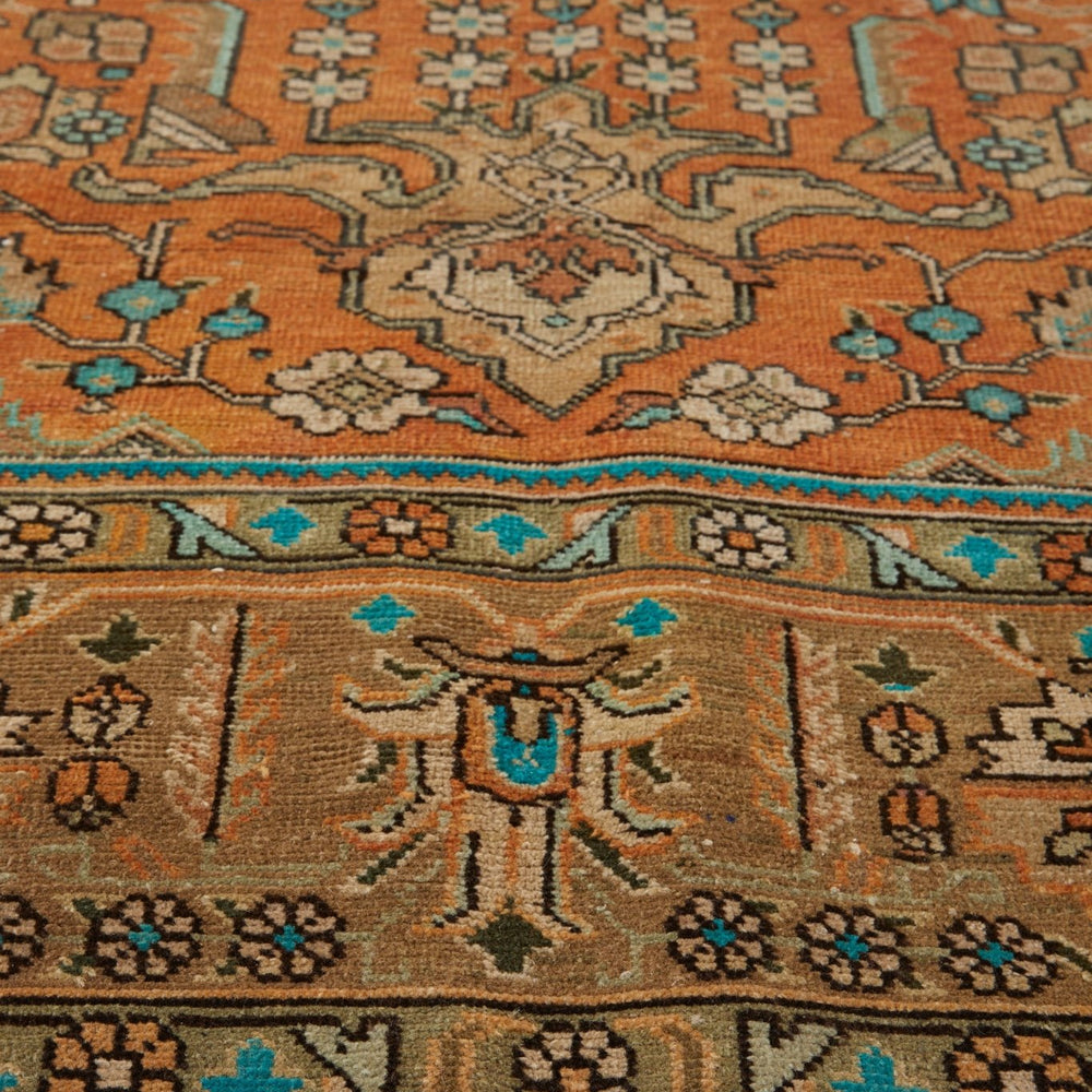 
                  
                    'Foxtail' Turkish Vintage Area Rug - 9’2” x 12’3” - Canary Lane
                  
                