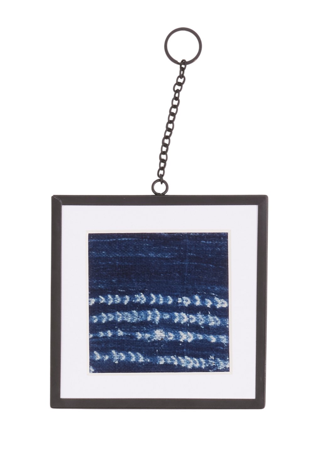 Framed Vintage Indigo Textile Wall Art No. 004 - Canary Lane