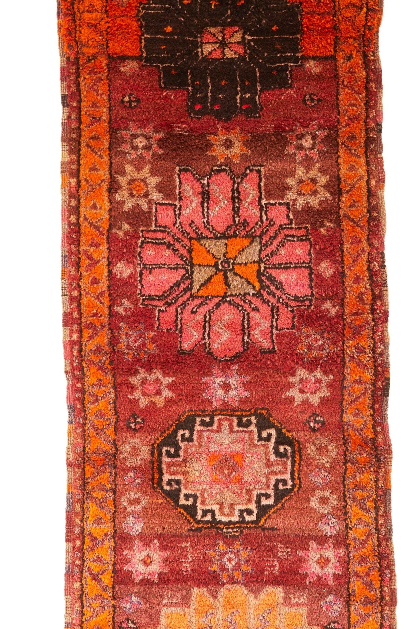 'Garden Bouquet' Vintage Turkish Runner - 2'11'' x 12'4'' - Canary Lane