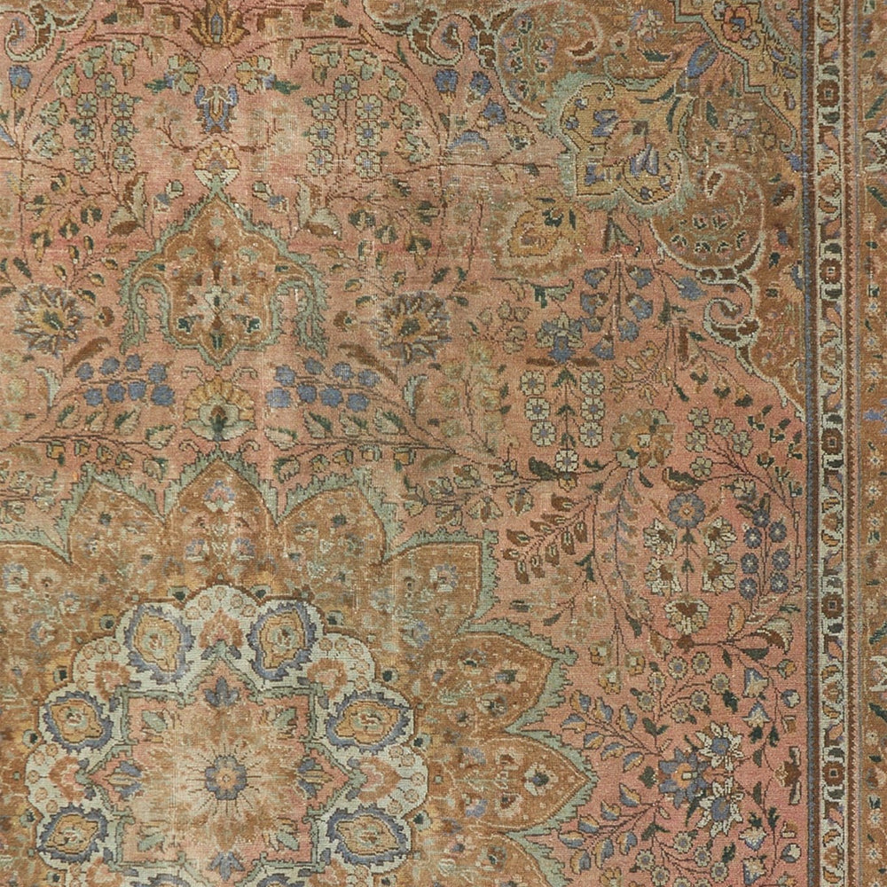 
                  
                    'Garden Party' Large Vintage Area Rug - 8' x 12'8" - Canary Lane
                  
                