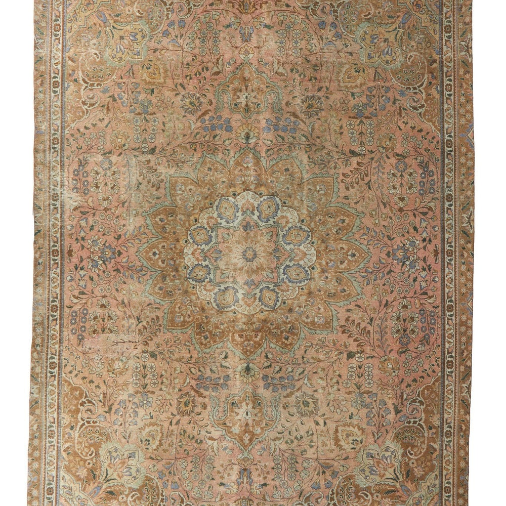 
                  
                    'Garden Party' Large Vintage Area Rug - 8' x 12'8" - Canary Lane
                  
                