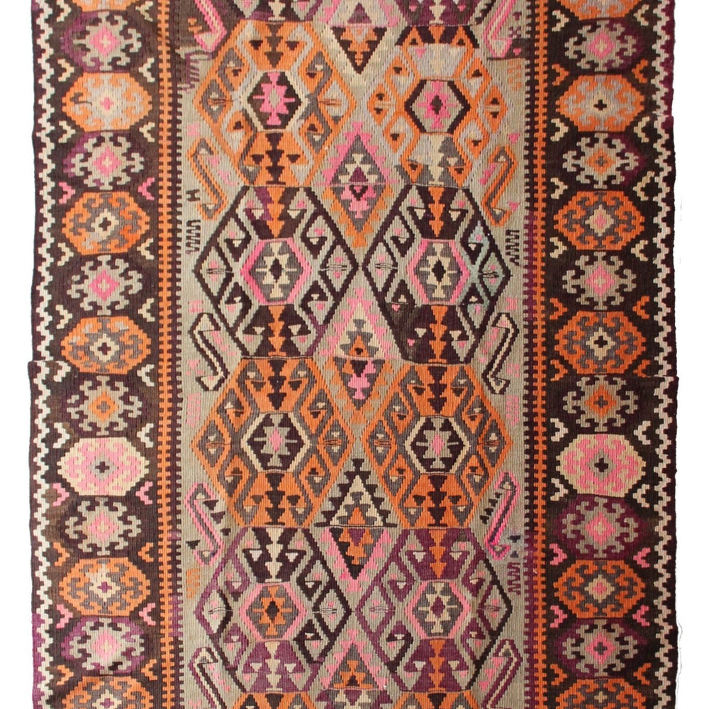 
                      
                        'Gardenia' Vintage Kilim Rug - 5' x 7'11" - Canary Lane
                      
                    