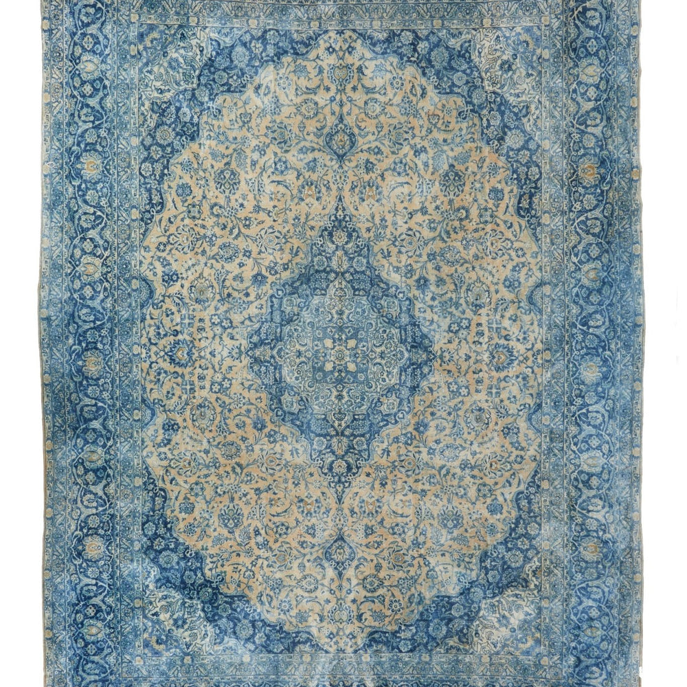 'Geranium' Palace - Sized Antique Area Rug - 10’6” x 15’ - Canary Lane