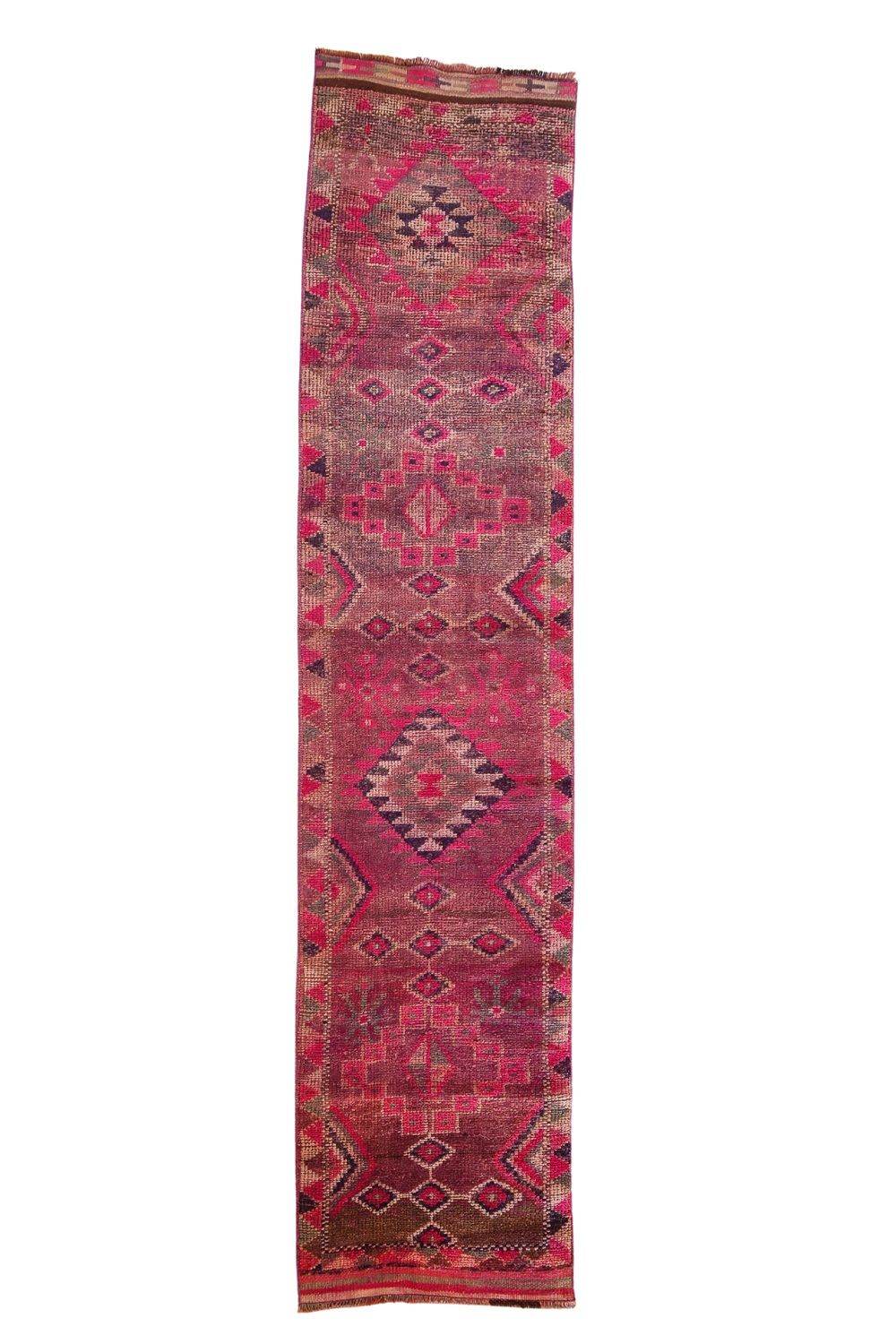 'Gertrude' Vintage Turkish Runner - 2'6