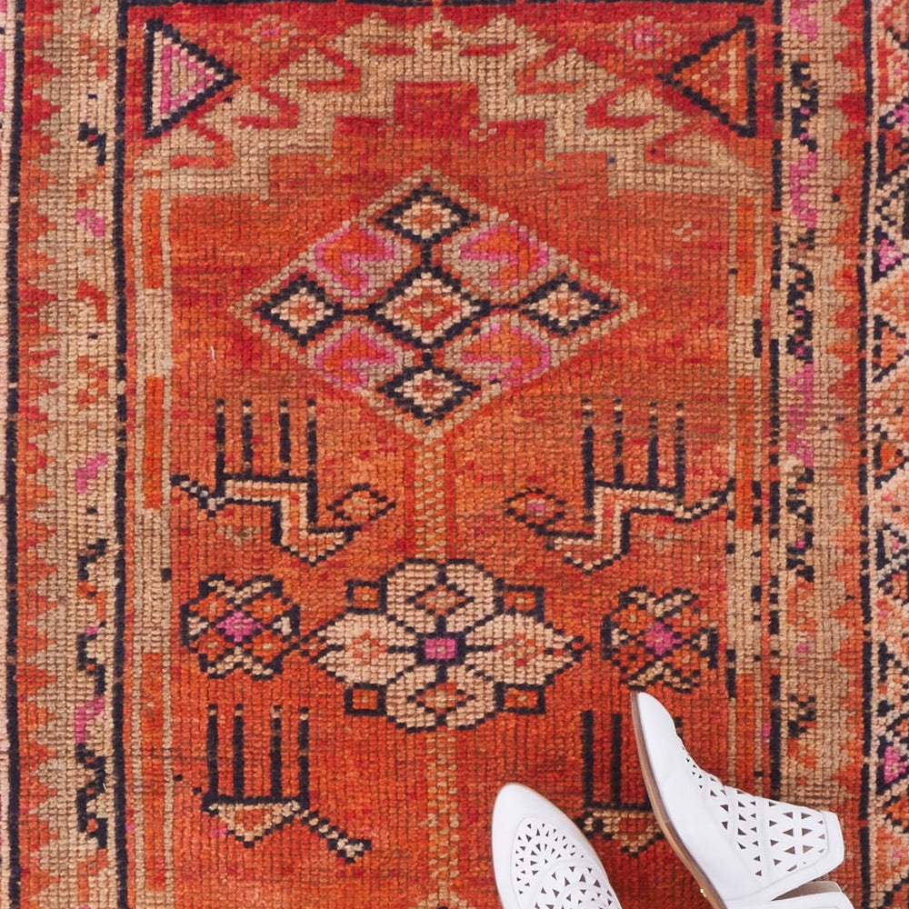 
                  
                    'Ginny' Vintage Turkish Runner - 2'9'' x 12'11'' - Canary Lane
                  
                
