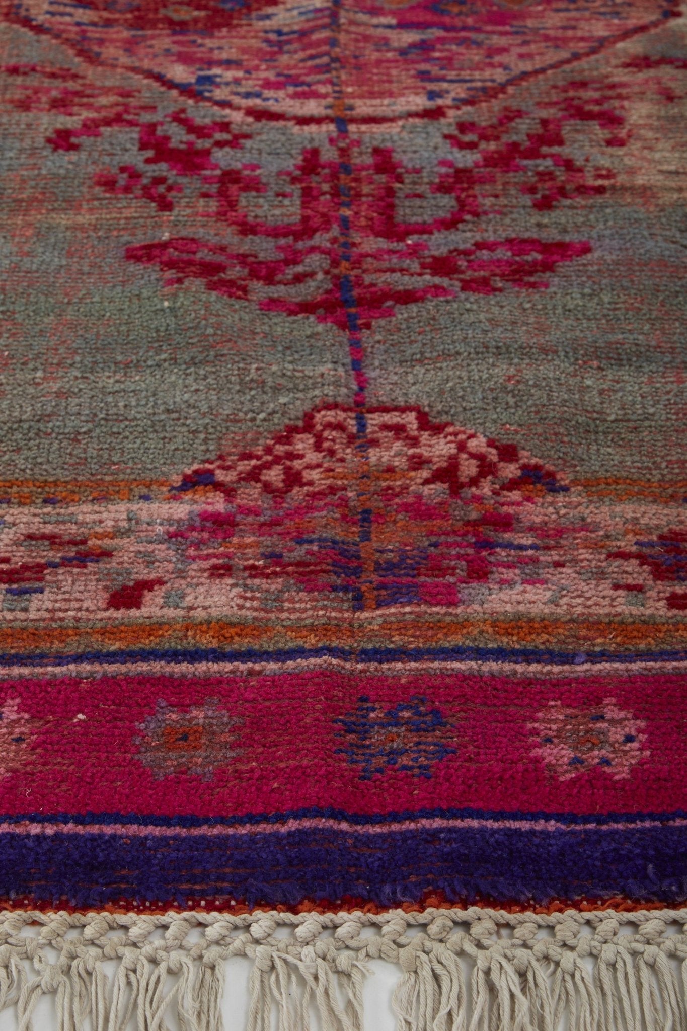 'Gobi' Distressed Vintage Turkish Rug - 4'6" x 6'9" - Canary Lane