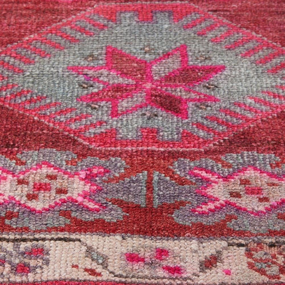 
                      
                        'Hallie' Vintage Turkish Runner - 1'7'' x 11'3'' - Canary Lane
                      
                    