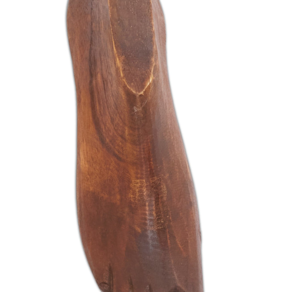 Hand - Carved Vintage Wooden Foot No. 001 - Canary Lane