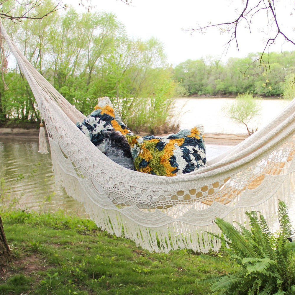 Handwoven Two Person Hammock - Canary Lane