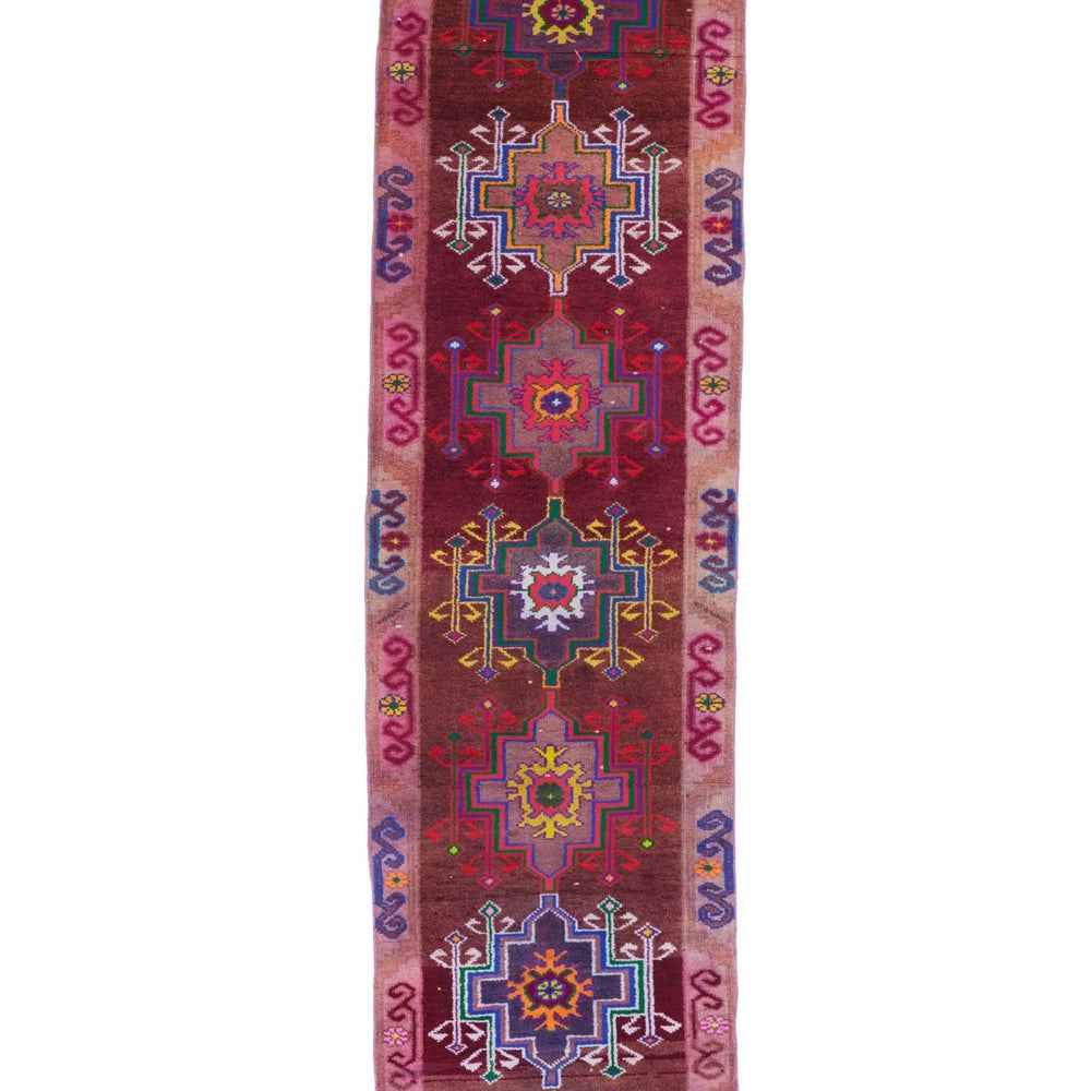 
                  
                    'Hazel’ Vintage Turkish Runner - 2'9" x 11'5" - Canary Lane
                  
                