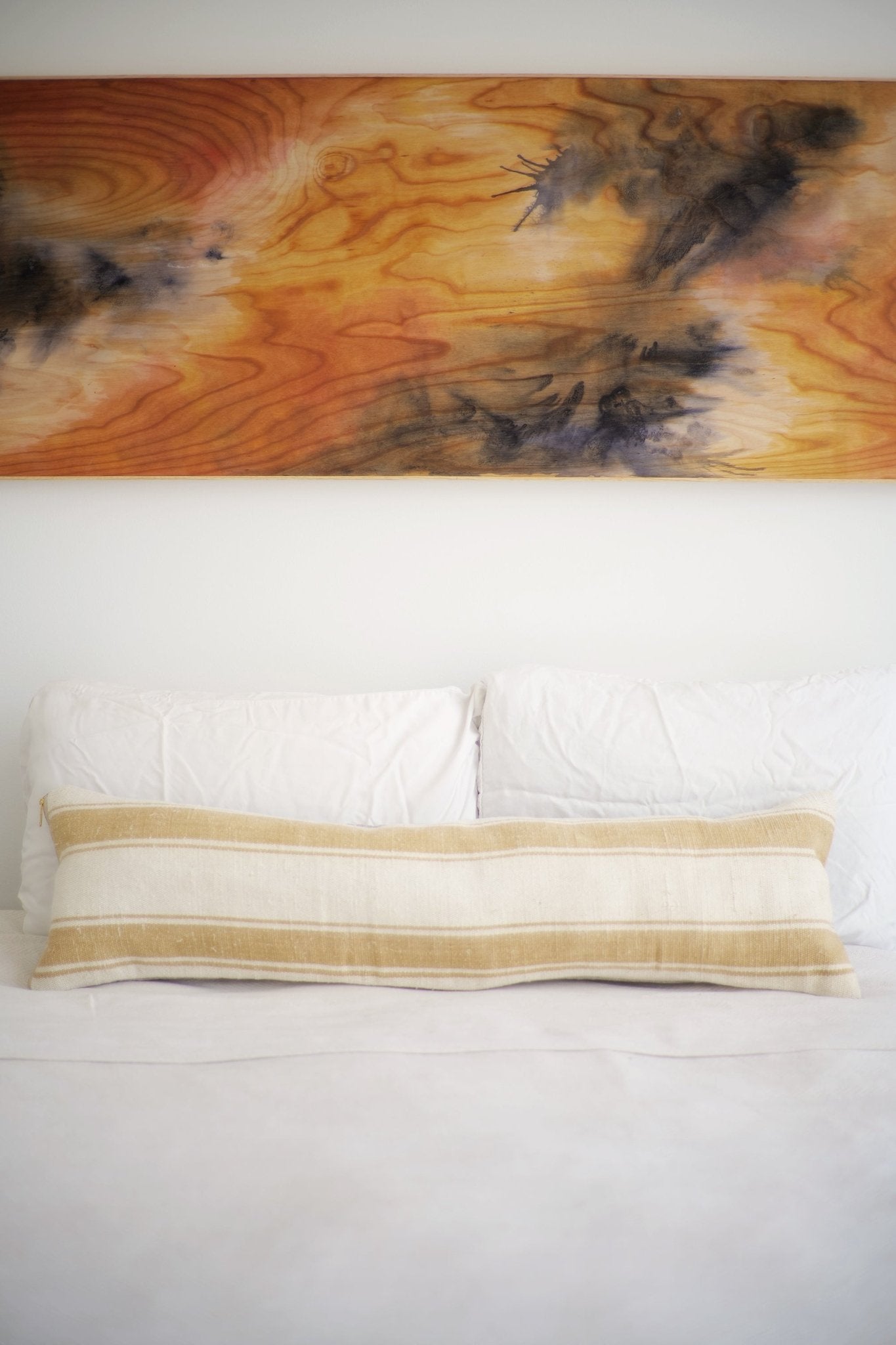 Hemp Lumbar Pillow No. 124 - Canary Lane