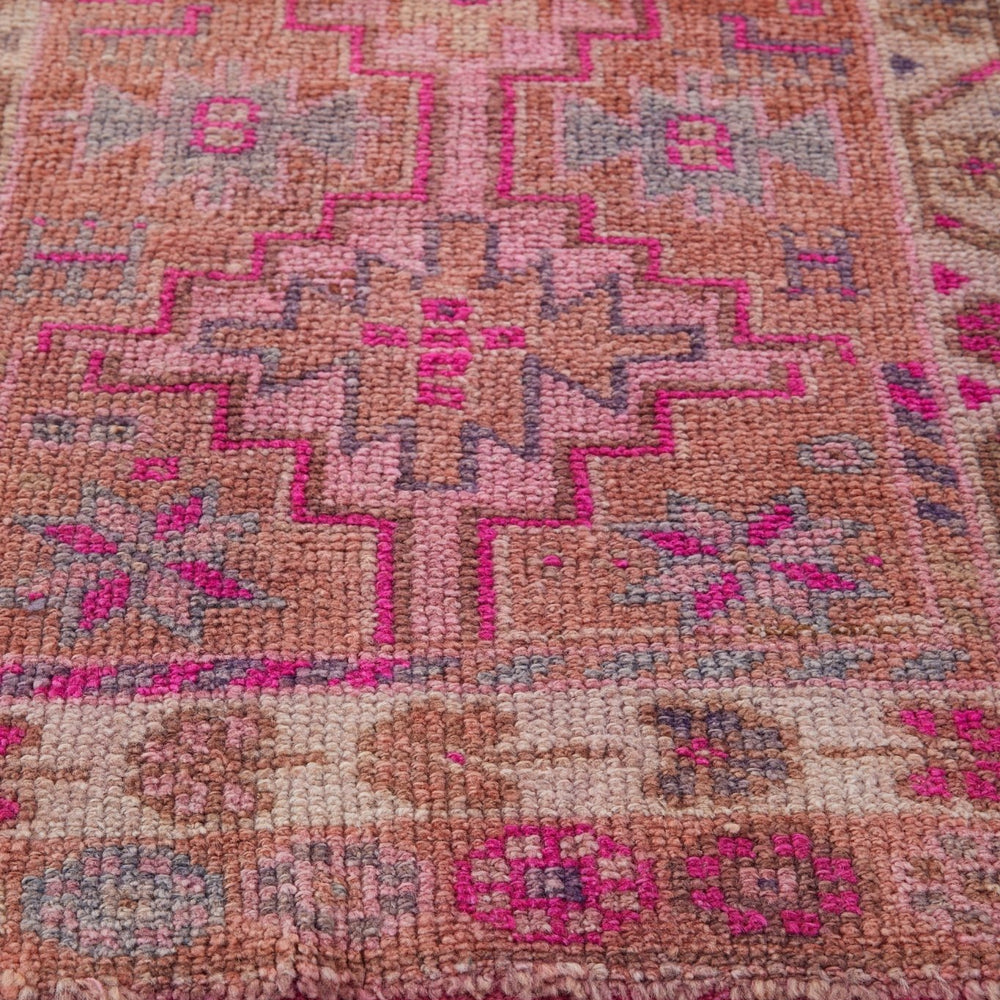 
                  
                    'Hibiscus' Vintage Turkish Ombre Runner - 2'9" x 14'2" - Canary Lane
                  
                