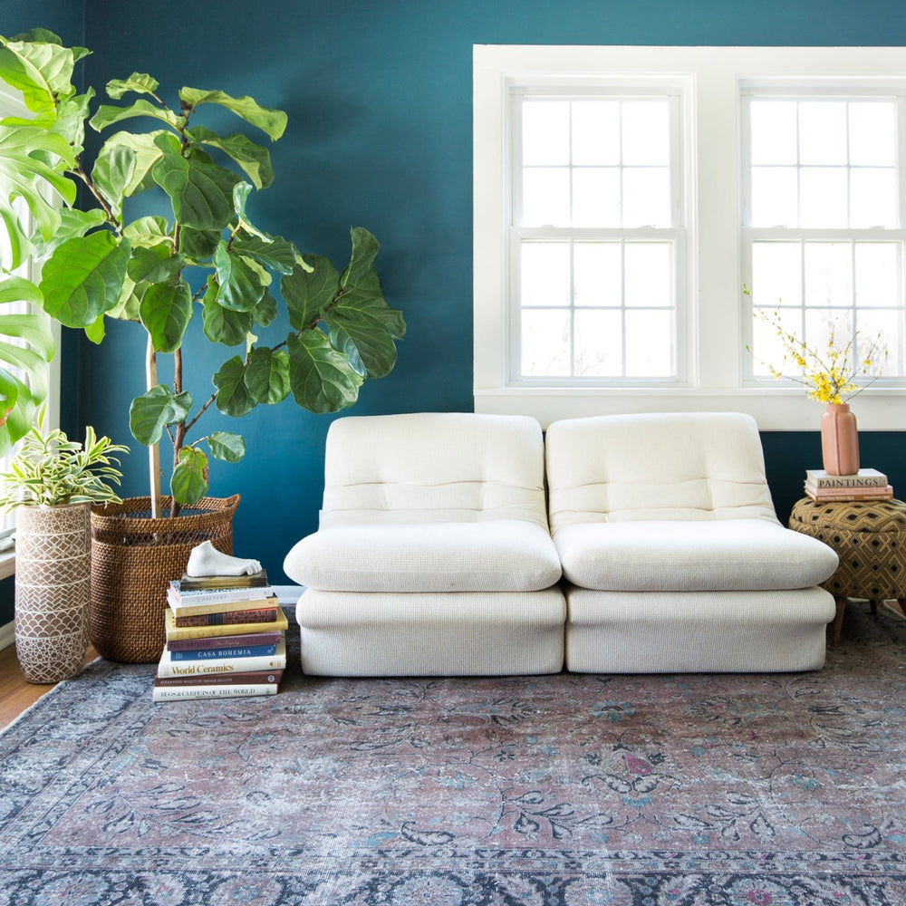 
                  
                    'Jagger' Turkish Vintage Area Rug - 6' x 9' - Canary Lane
                  
                