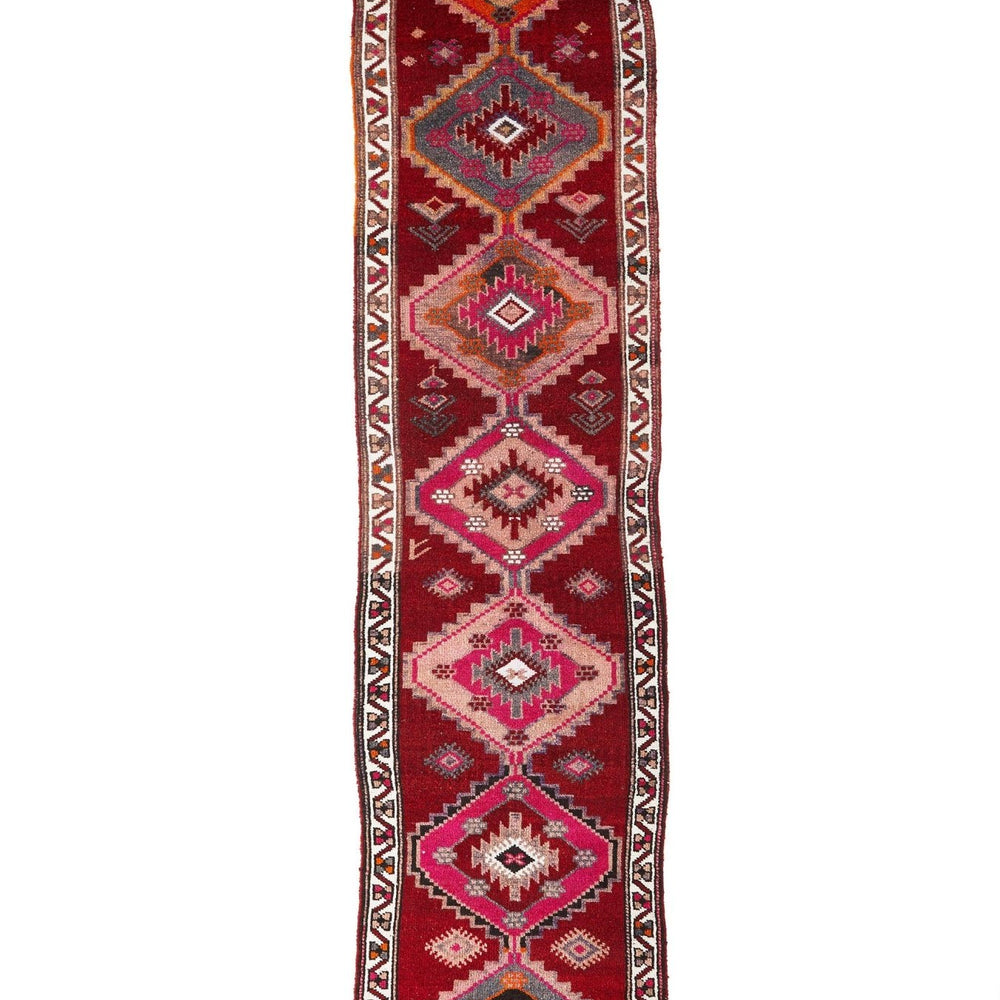 
                  
                    'Jazz' Turkish Vintage Tribal Runner - 3' x 13'11'' - Canary Lane
                  
                
