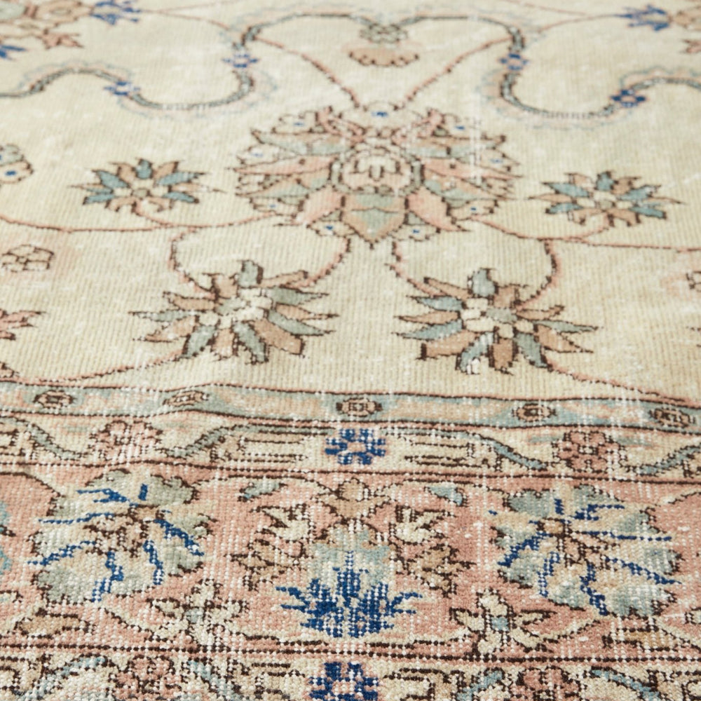 
                      
                        'Libra' Turkish Vintage Area Rug - 6'8" x 8'11" - Canary Lane
                      
                    