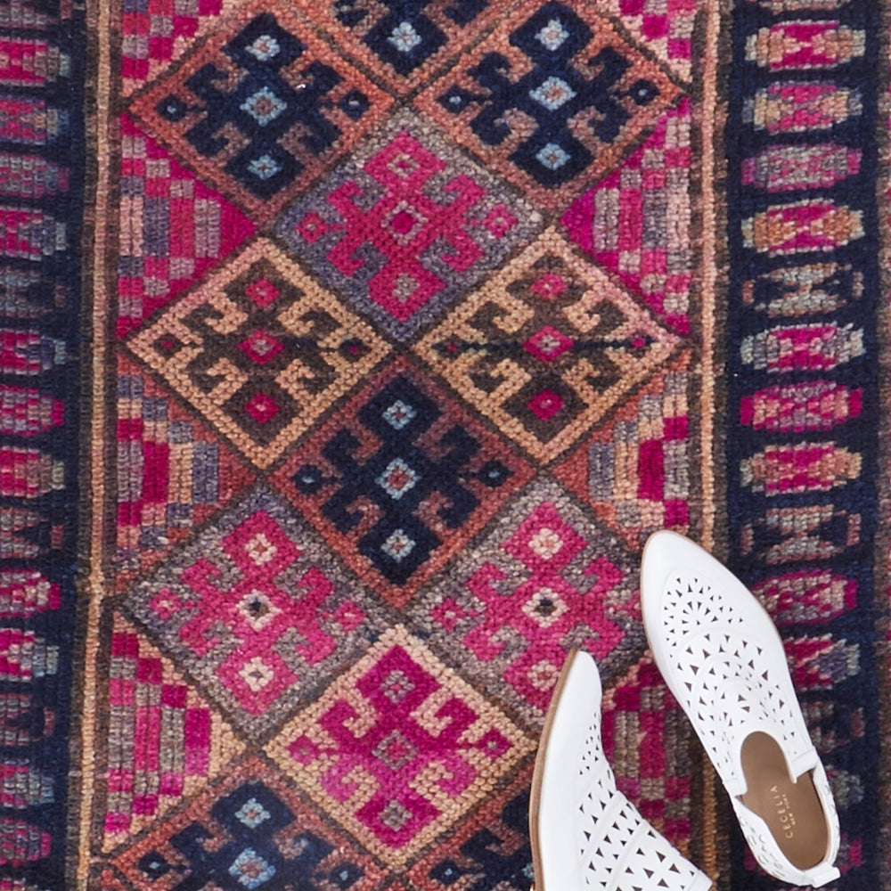 
                  
                    'Lorelai' Turkish Vintage Runner Rug - 2'7" x 9'4" - Canary Lane
                  
                