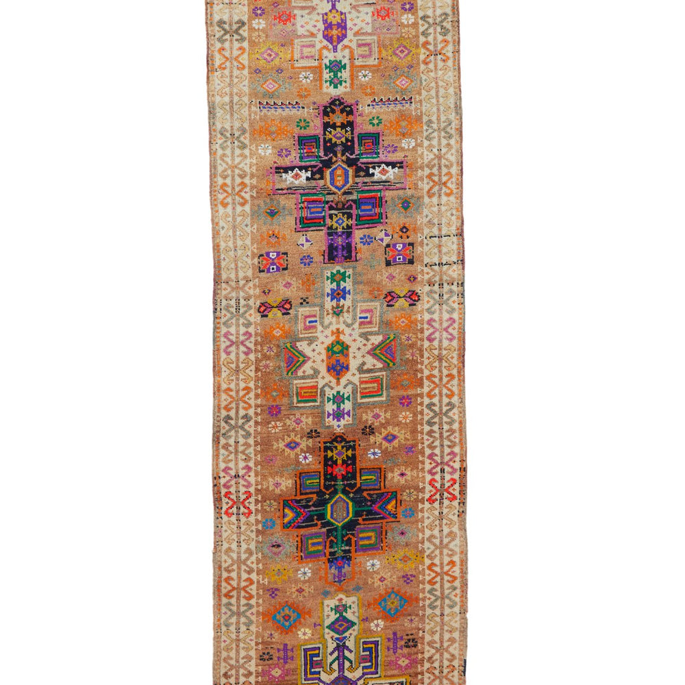 
                      
                        'Lottie' Vintage Turkish Runner Rug - 3'3" x 11'5" - Canary Lane
                      
                    