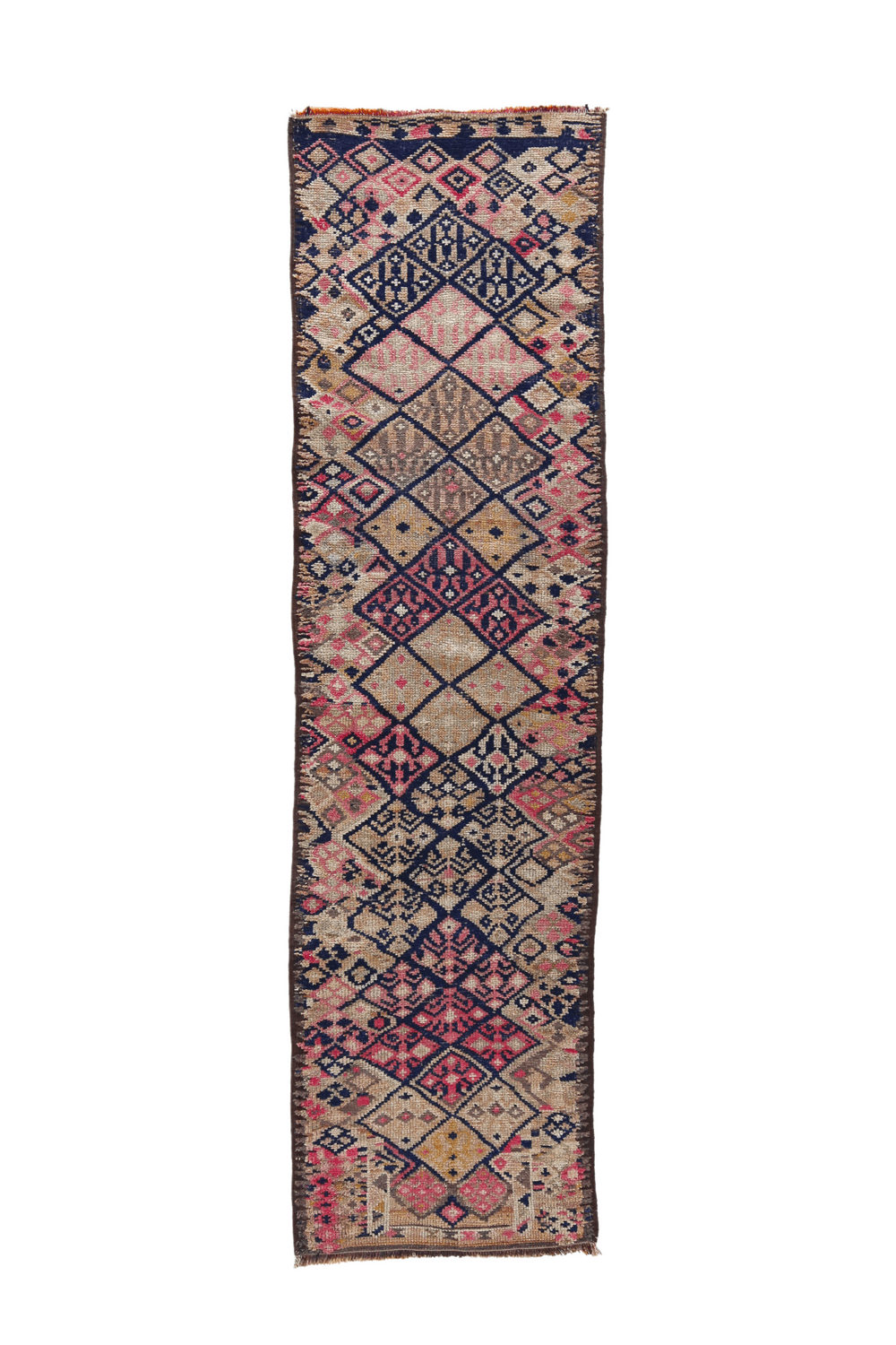 'Lowery' Vintage Turkish Kilim Runner - 2'7" x 9'5" - Canary Lane