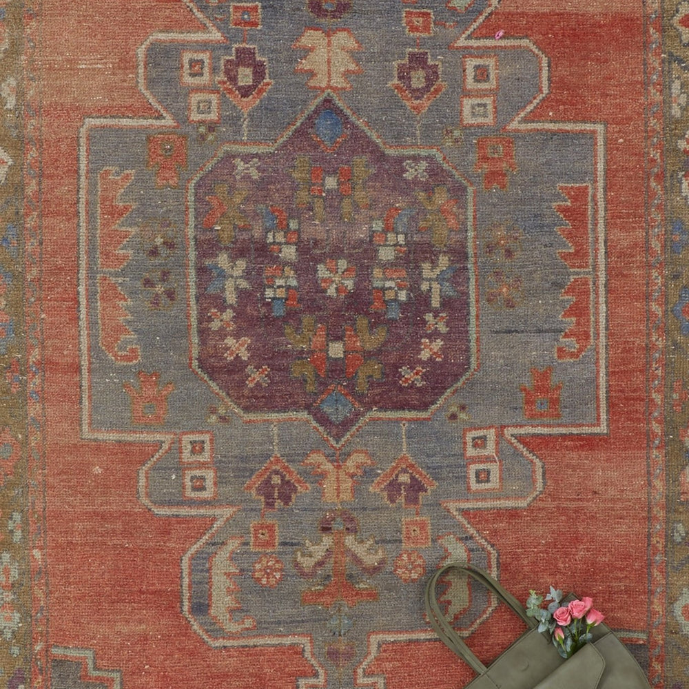 
                      
                        'Mae' Turkish Vintage Area Rug - 4'3" x 8'10" - Canary Lane
                      
                    