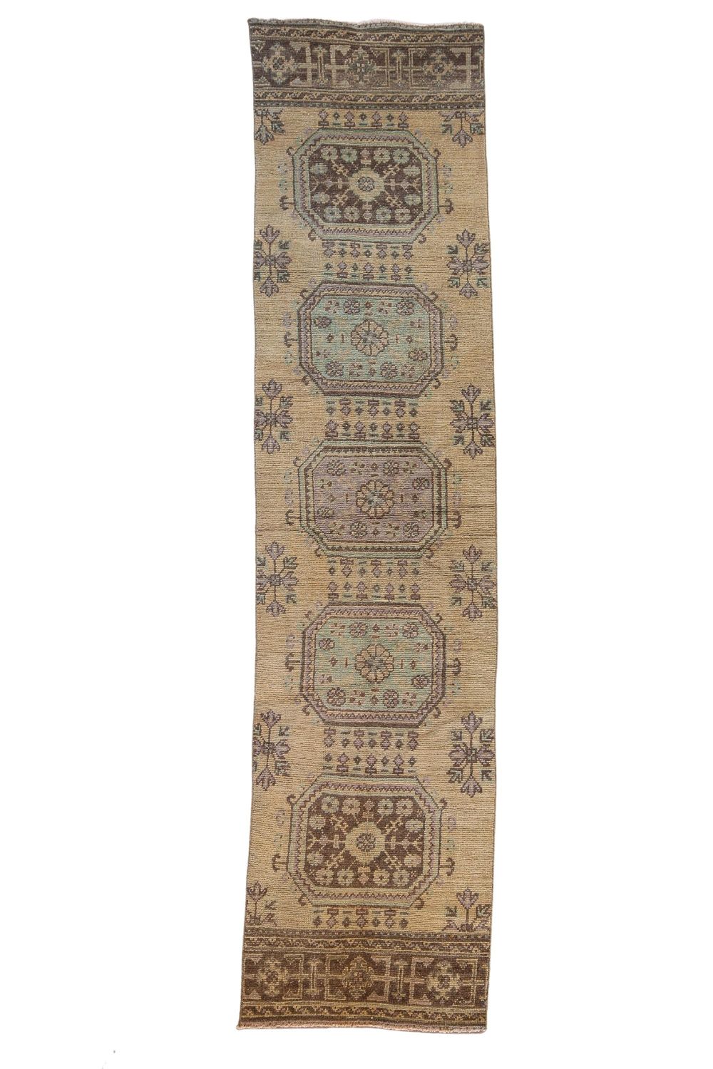 'Marjorie' Vintage Turkish Runner - 2'6