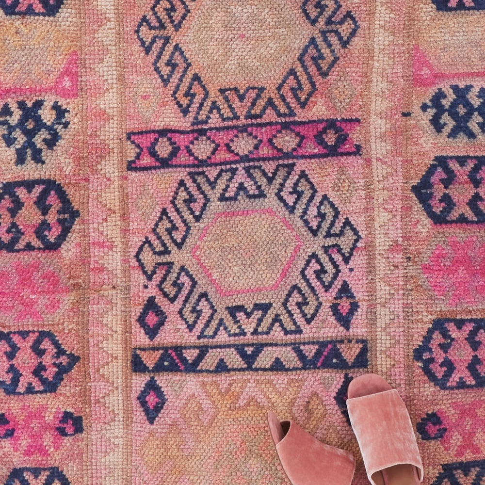 
                  
                    'Matilda' Vintage Turkish Runner - 2'8'' x 9'4'' - Canary Lane
                  
                